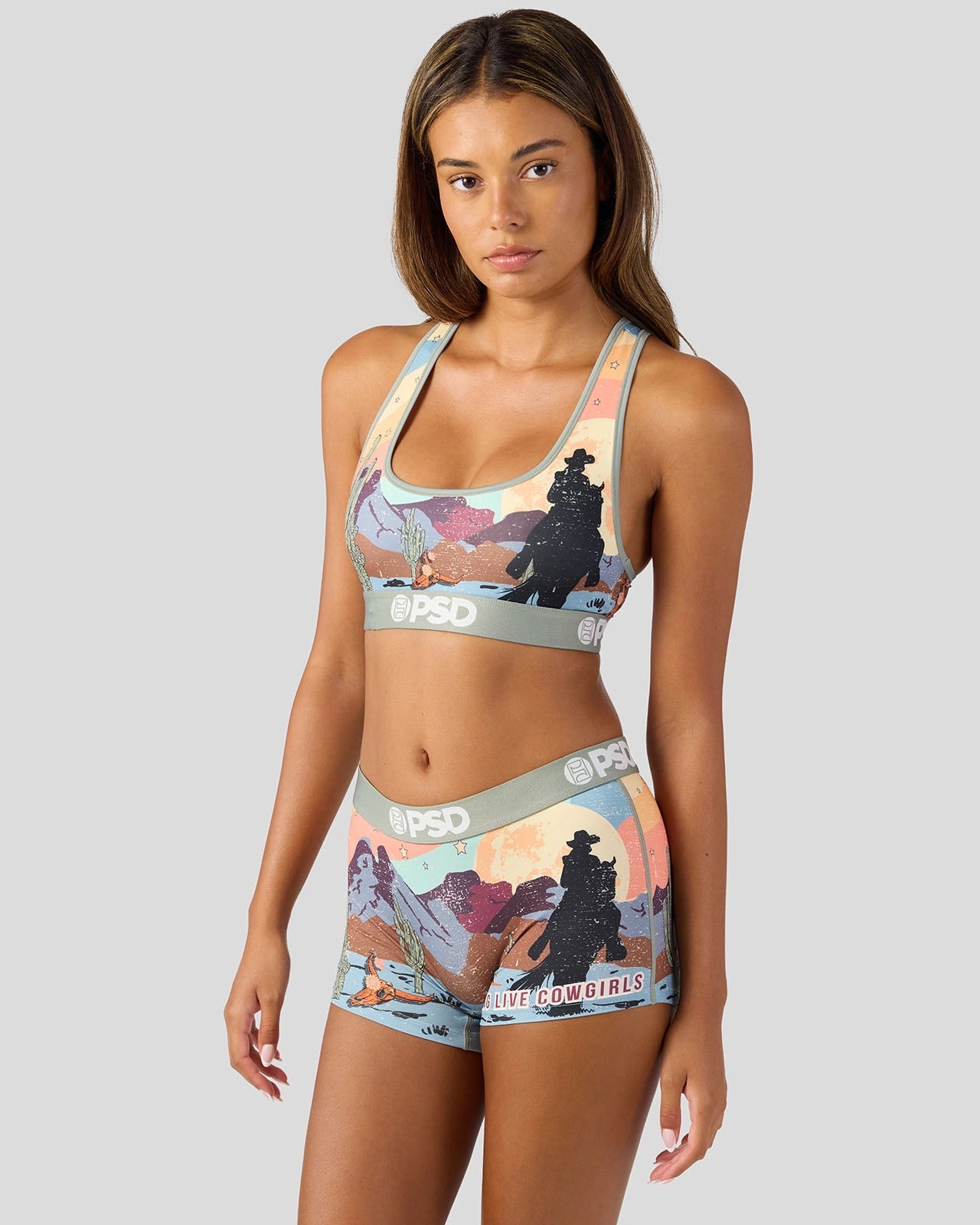 PSD Desert Sunset - Sports Bra