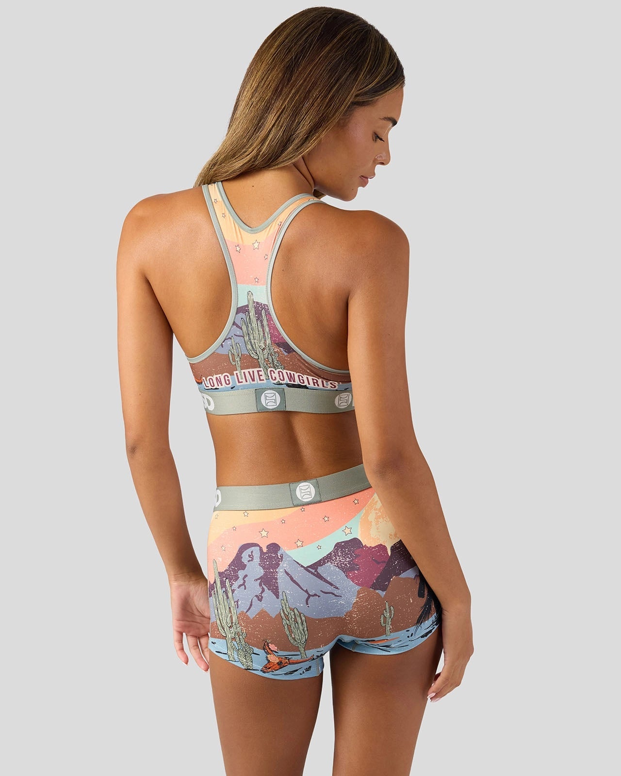 PSD Desert Sunset - Sports Bra