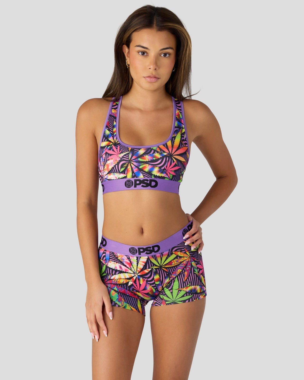 PSD Purp High - Sports Bra