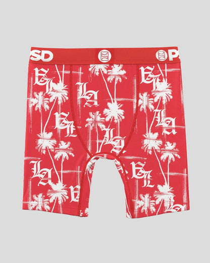 PSD LA Palms Red - Youth Underwear