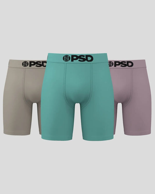 PSD Solids 3 Pack - Essentials - Standard Length - Cotton