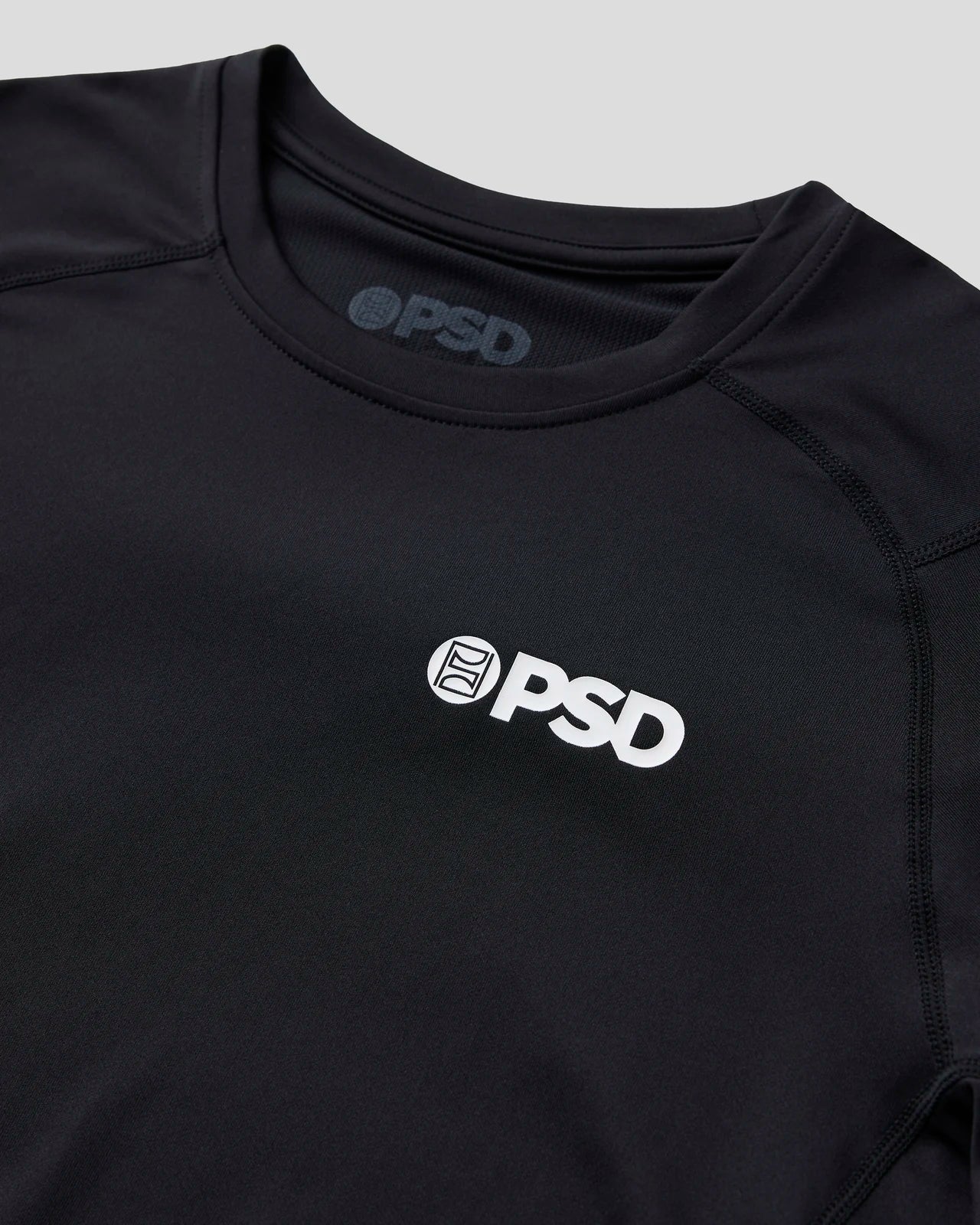 PSD Compression Tee Short Sleeve - Black - Compression Tee