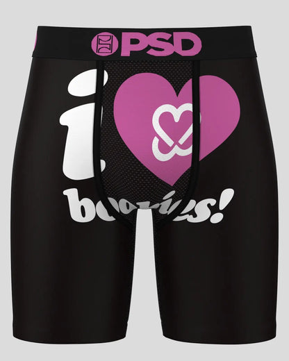 PSD Keep a Breast - I Heart Boobies - Standard Length