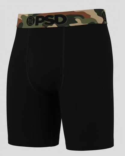 PSD Solids - Army Black - Standard Length - Cotton