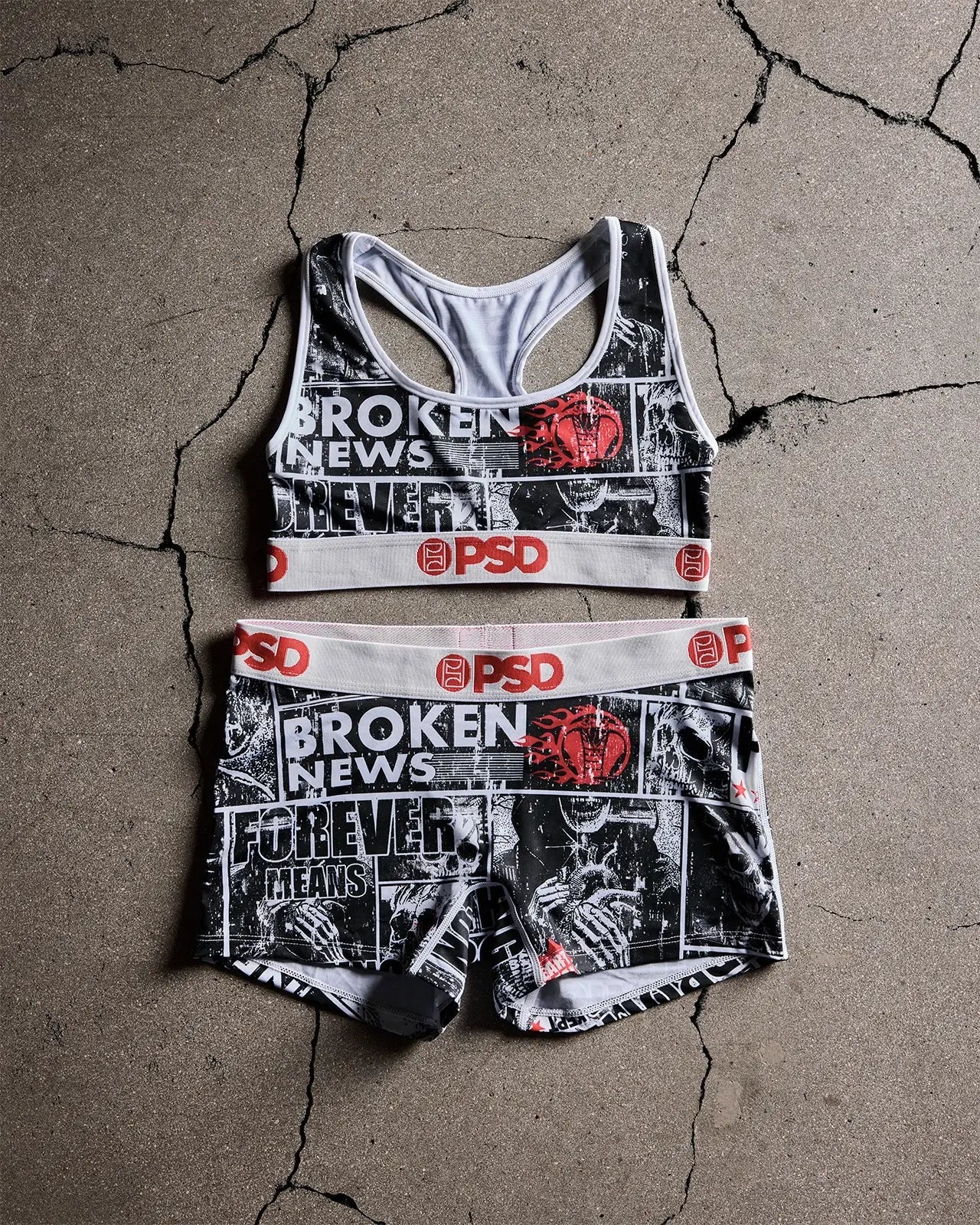 PSD Broken Promises - Broken News - Boy Short