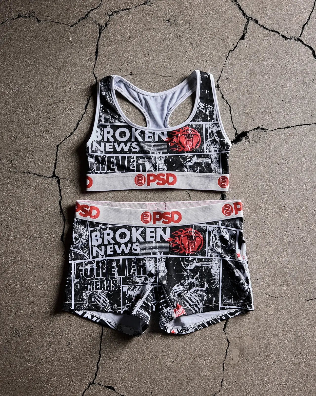 PSD Broken Promises - Broken News - Sports Bra
