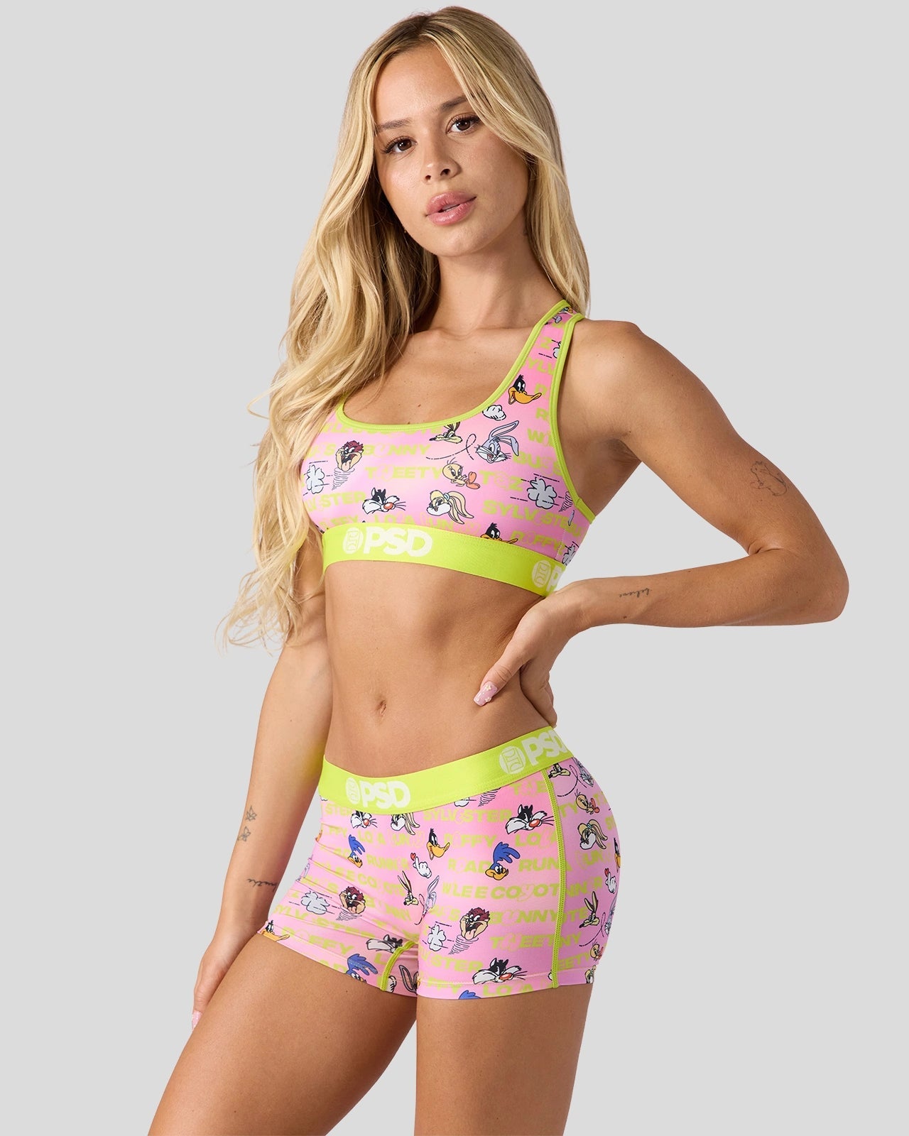 PSD Looney Tunes - Stacked - Boy Short