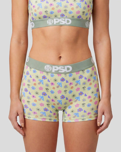 PSD Ditzy Shrooms - Boy Short