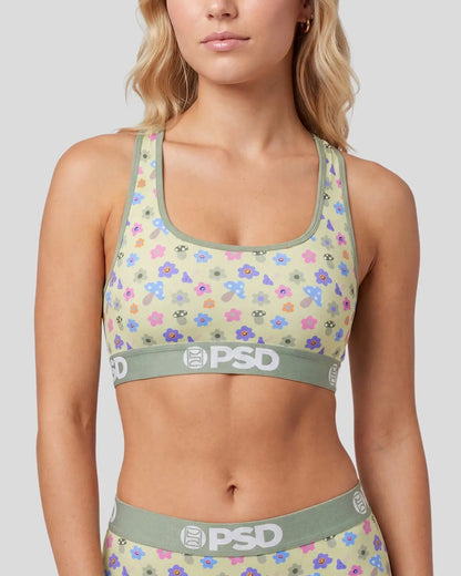 PSD Ditzy Shrooms - Sports Bra