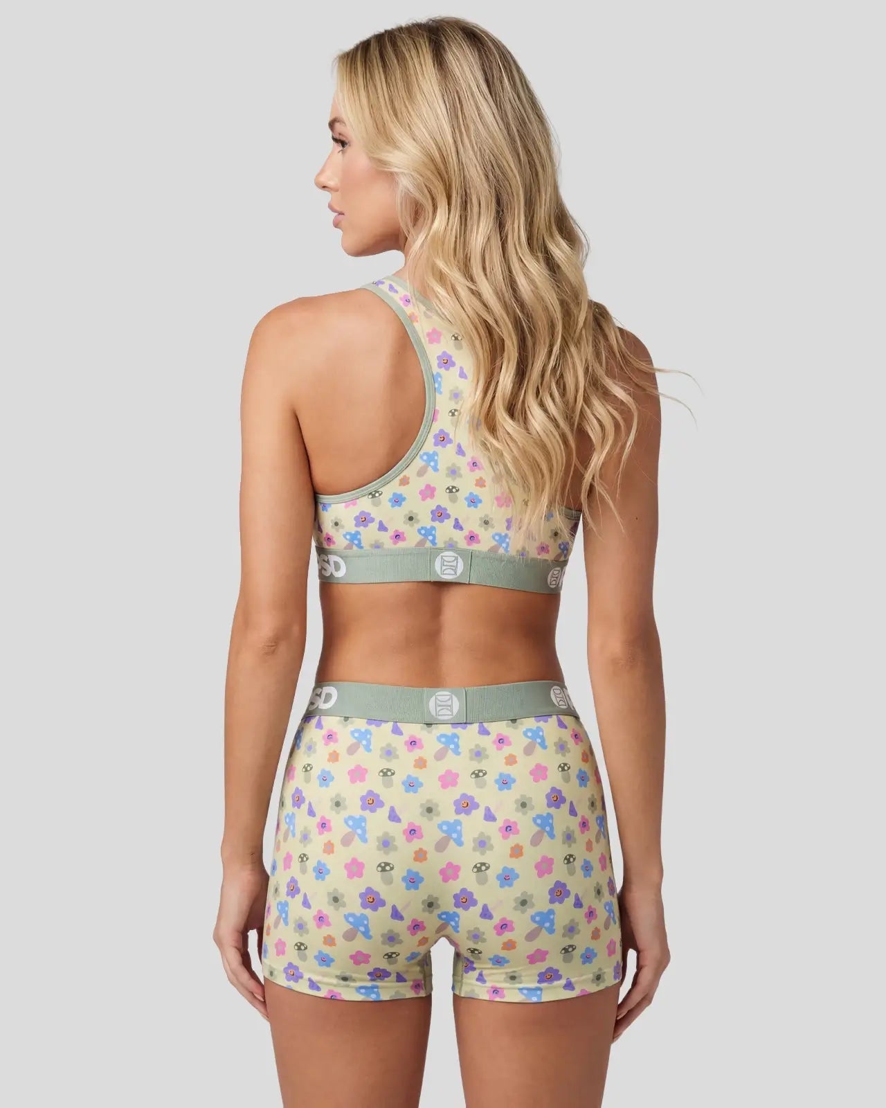 PSD Ditzy Shrooms - Sports Bra