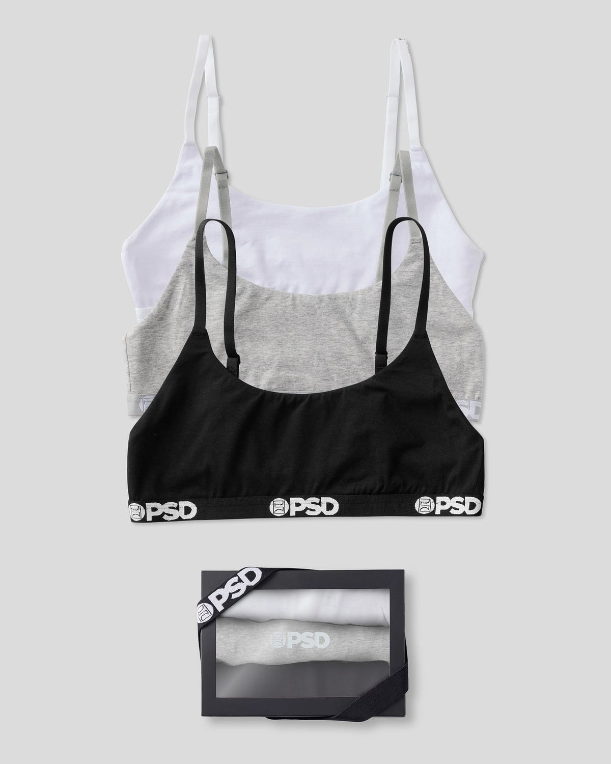 PSD Modal 3 Pack - Everyday Solids - Scoop Bralette - Modal