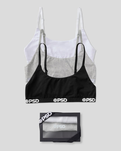 PSD Modal 3 Pack - Everyday Solids - Scoop Bralette - Modal
