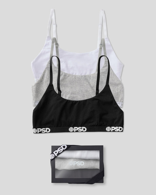 PSD Modal 3 Pack - Everyday Solids - Scoop Bralette - Modal