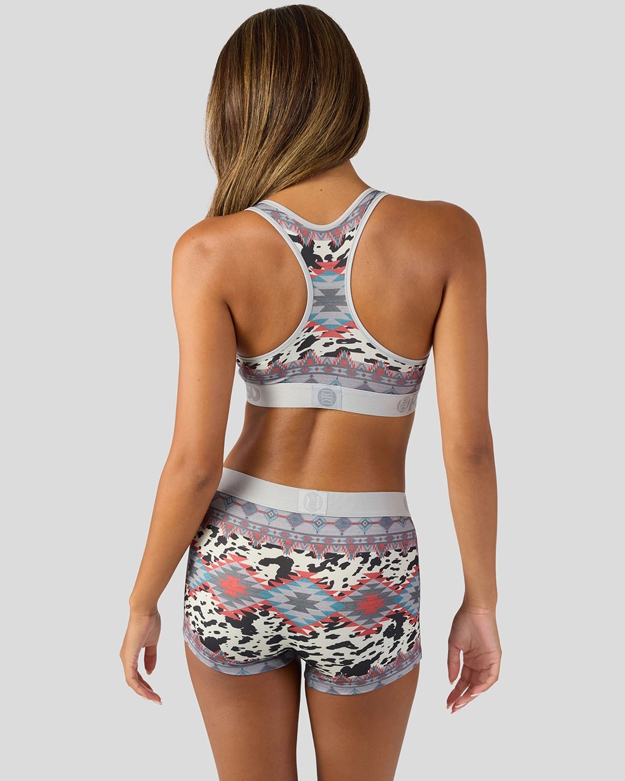 PSD Cowboy Serape - Sports Bra