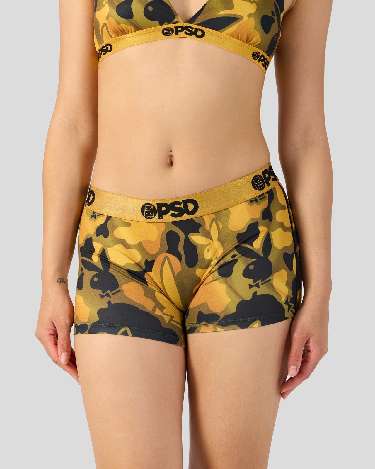 PSD Playboy - Silk Gold - Boy Short