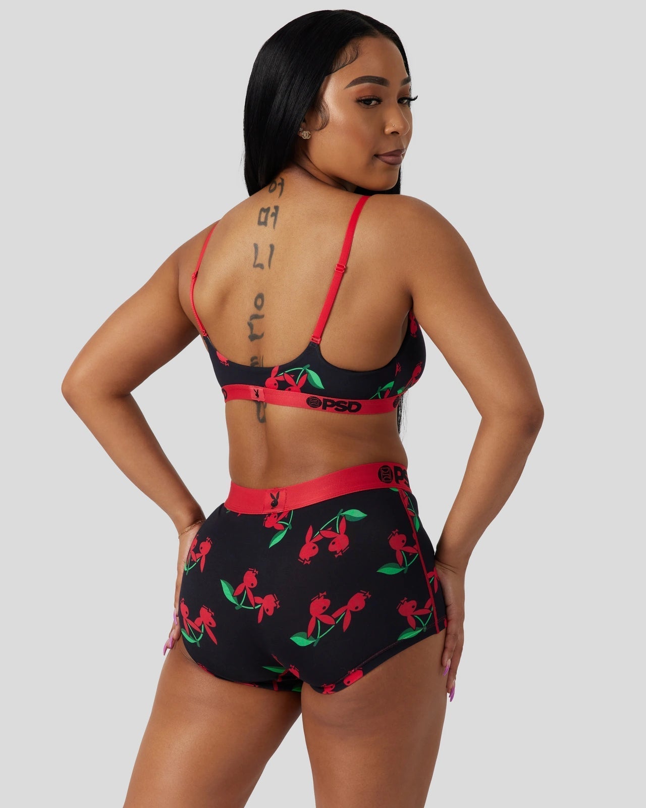 PSD Modal - Playboy - Cherries - Scoop Bralette - Modal