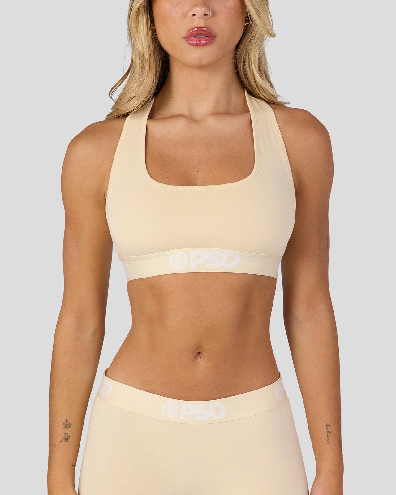 PSD Modal Solids - Creme - Sports Bra - Modal