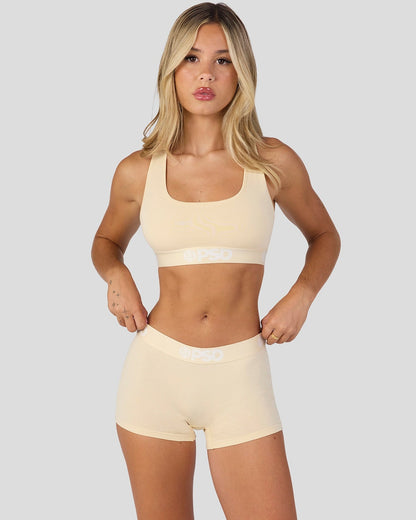PSD Modal Solids - Creme - Sports Bra - Modal