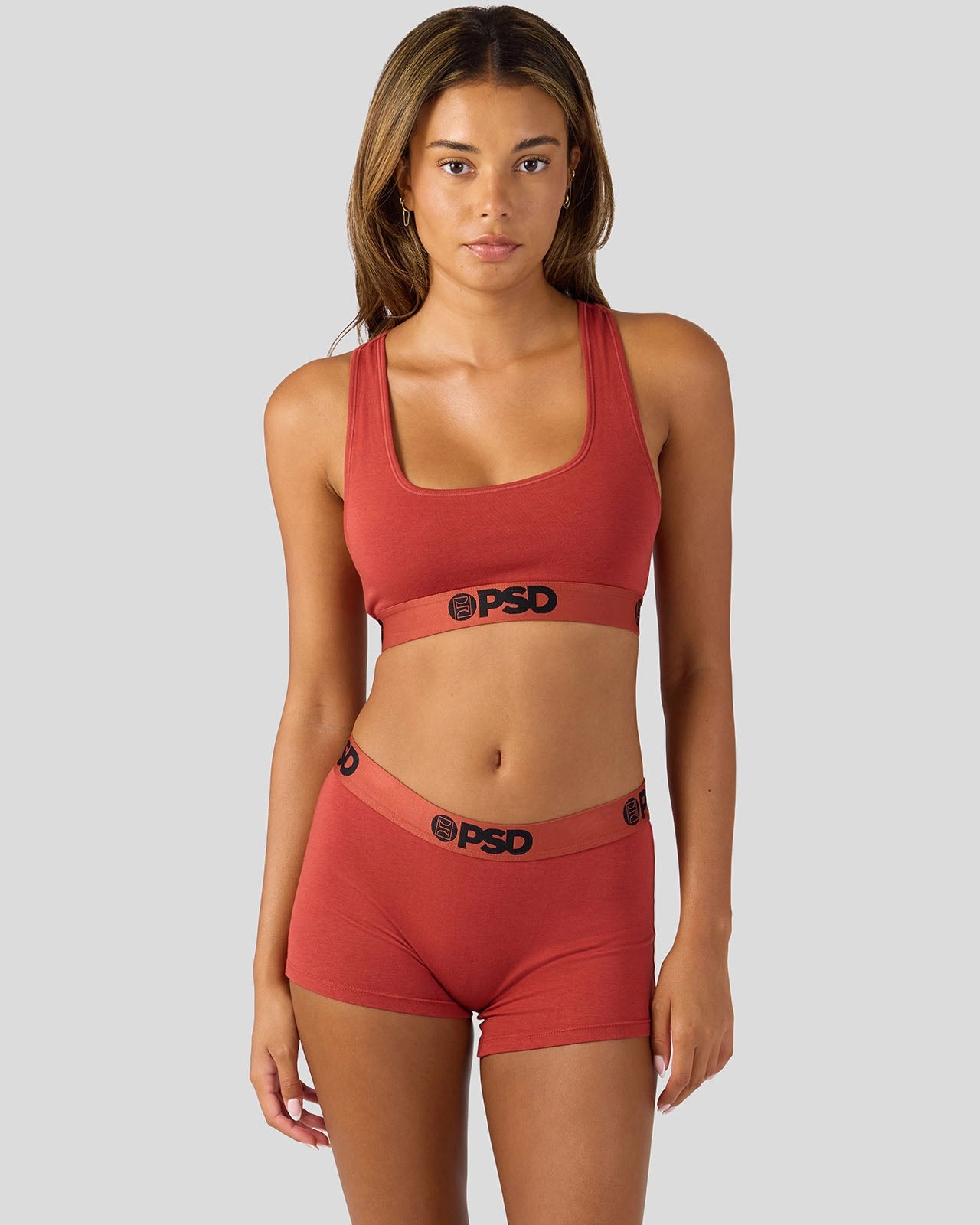 PSD Modal Solids - Sienna - Boy Short - Modal