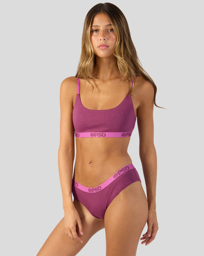 PSD Modal Solids - Mag Purp - Cheeky - Modal