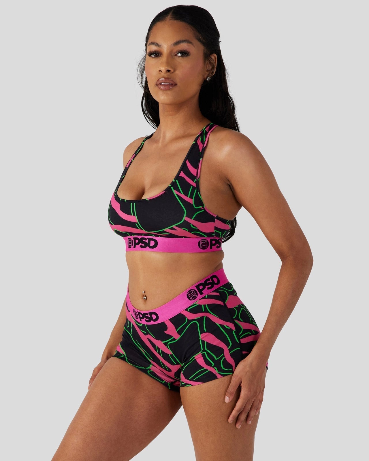 PSD Modal - Neon Giraffe - Sports Bra - Modal