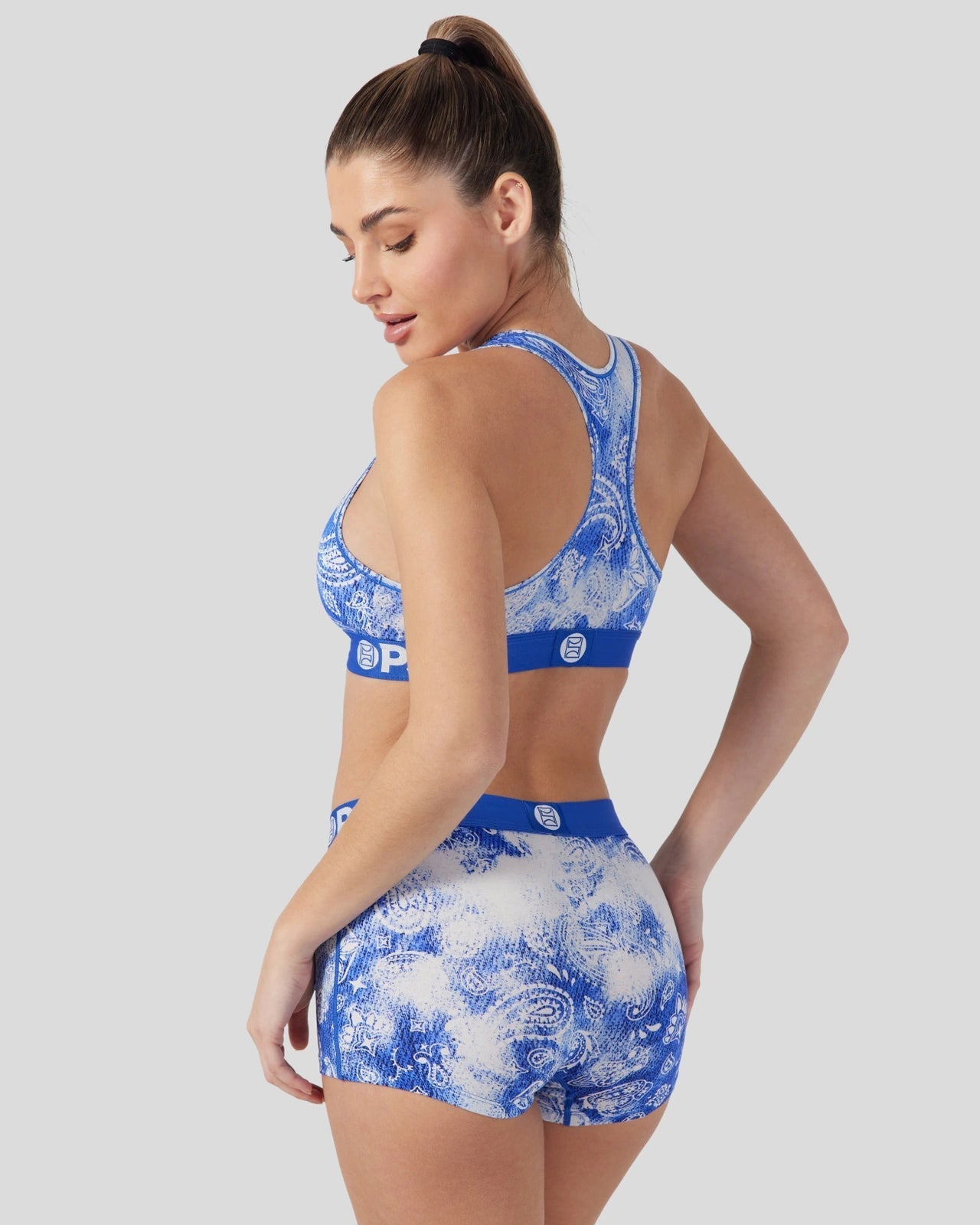 PSD Modal - Bandana Blues - Sports Bra - Modal