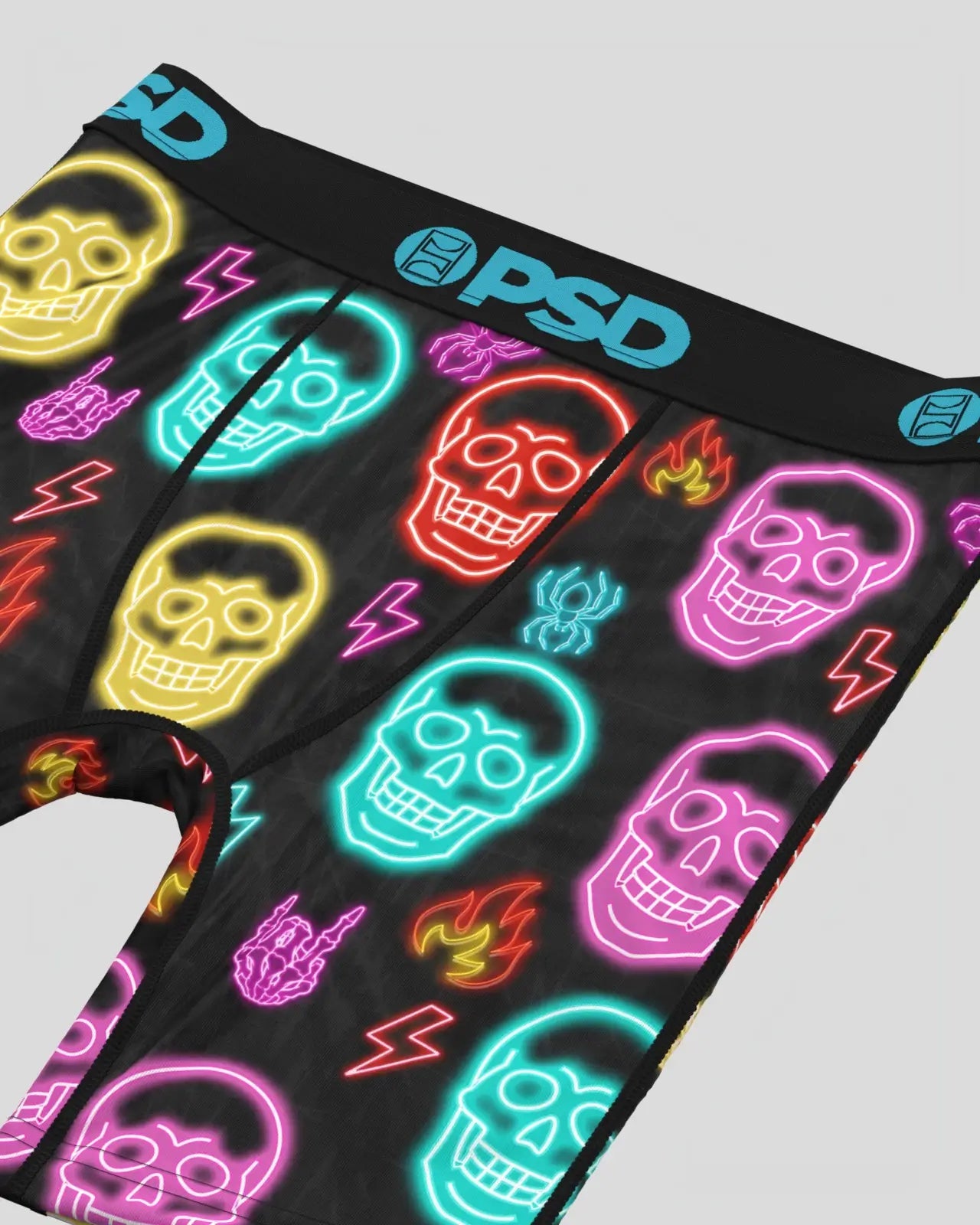 PSD Neon Skull - Youth Underwear