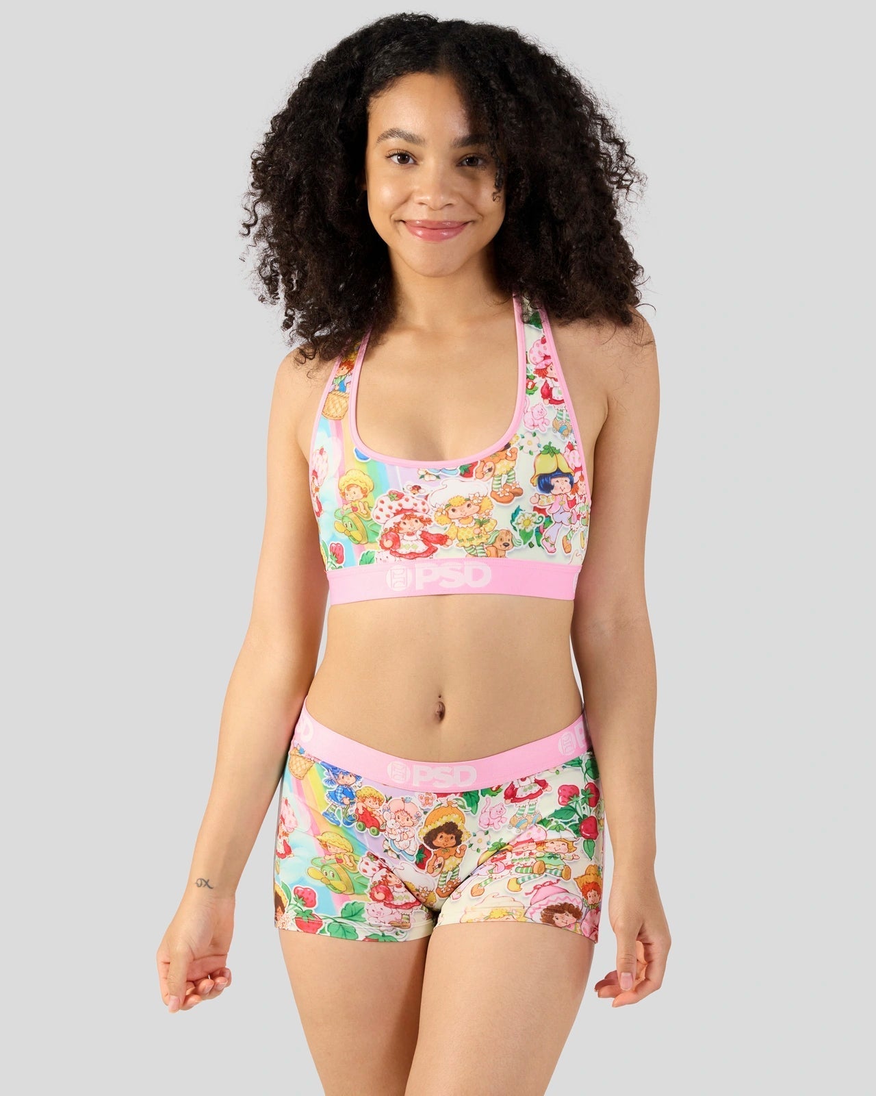 PSD Strawberry Shortcake - Vintage - Sports Bra