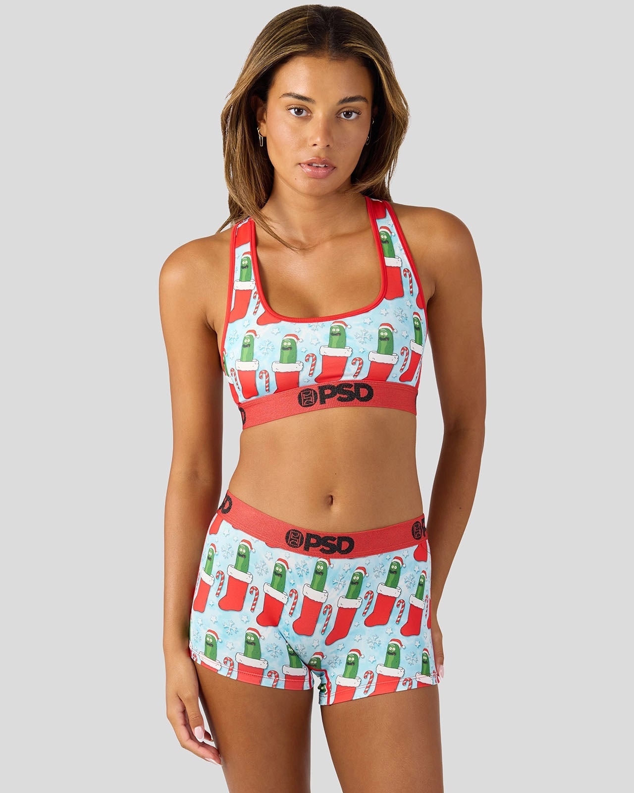 PSD Rick and Morty - Picklemas - Sports Bra