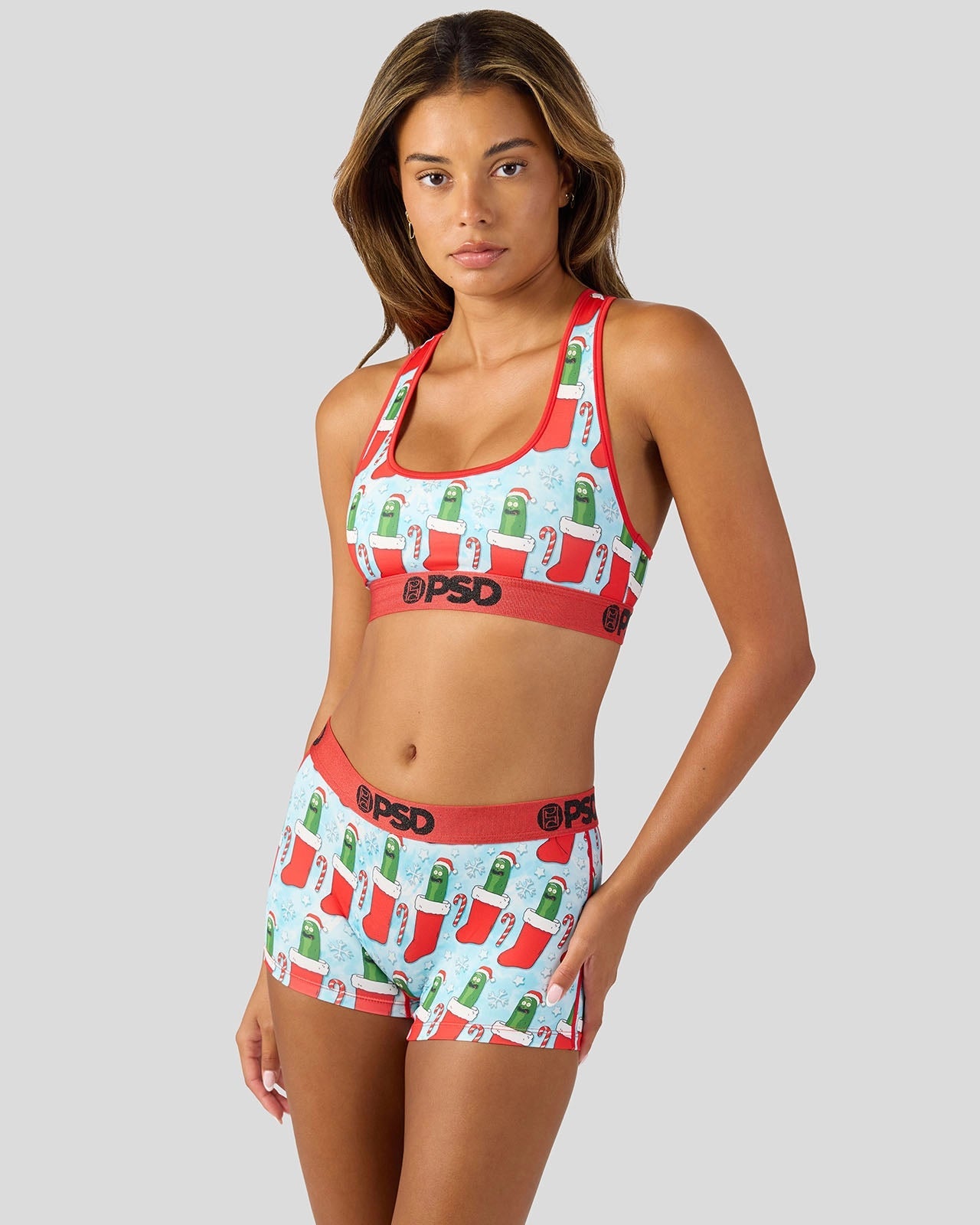 PSD Rick and Morty - Picklemas - Sports Bra