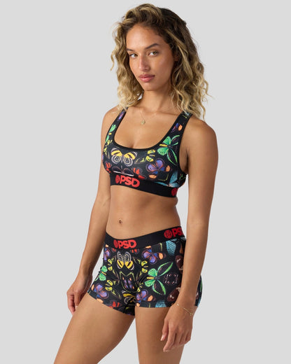 PSD Kaleidofly - Sports Bra