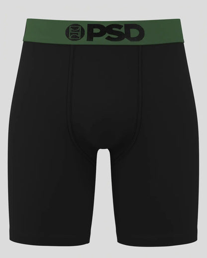 PSD Solids - Black Green - Standard Length - Cotton