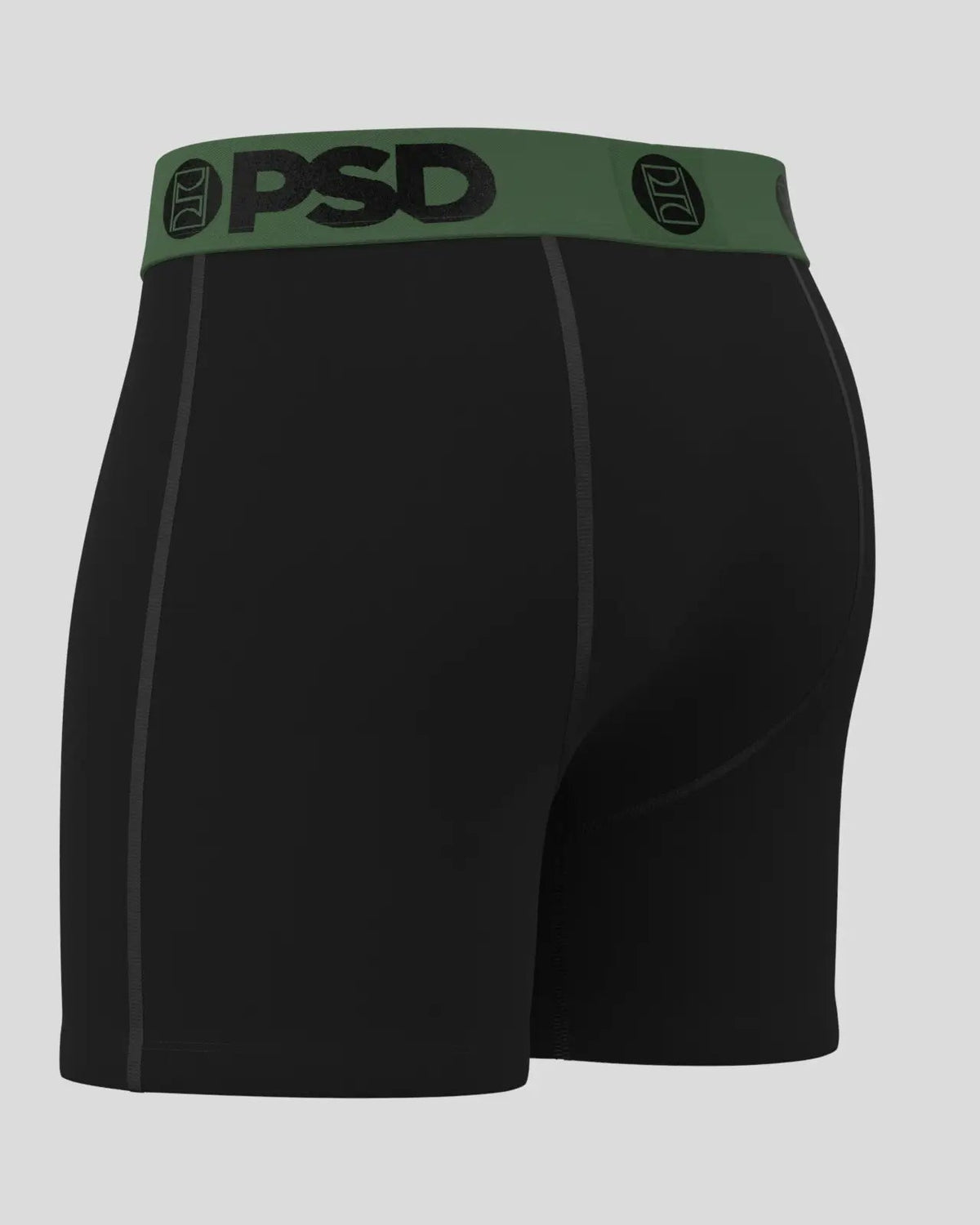 PSD Solids - Black Green - Mid Length - Cotton