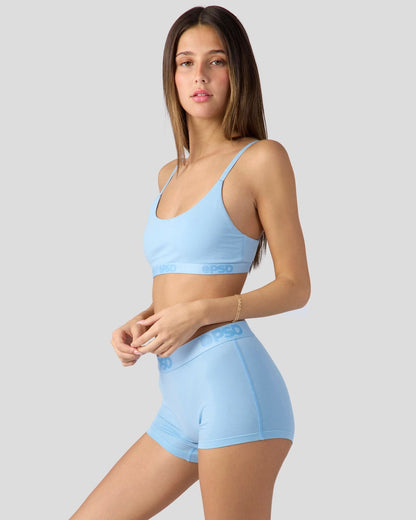 PSD Modal Solids - Baby Blue - Scoop Bralette - Modal