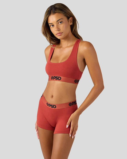 PSD Modal Solids - Sienna - Sports Bra - Modal