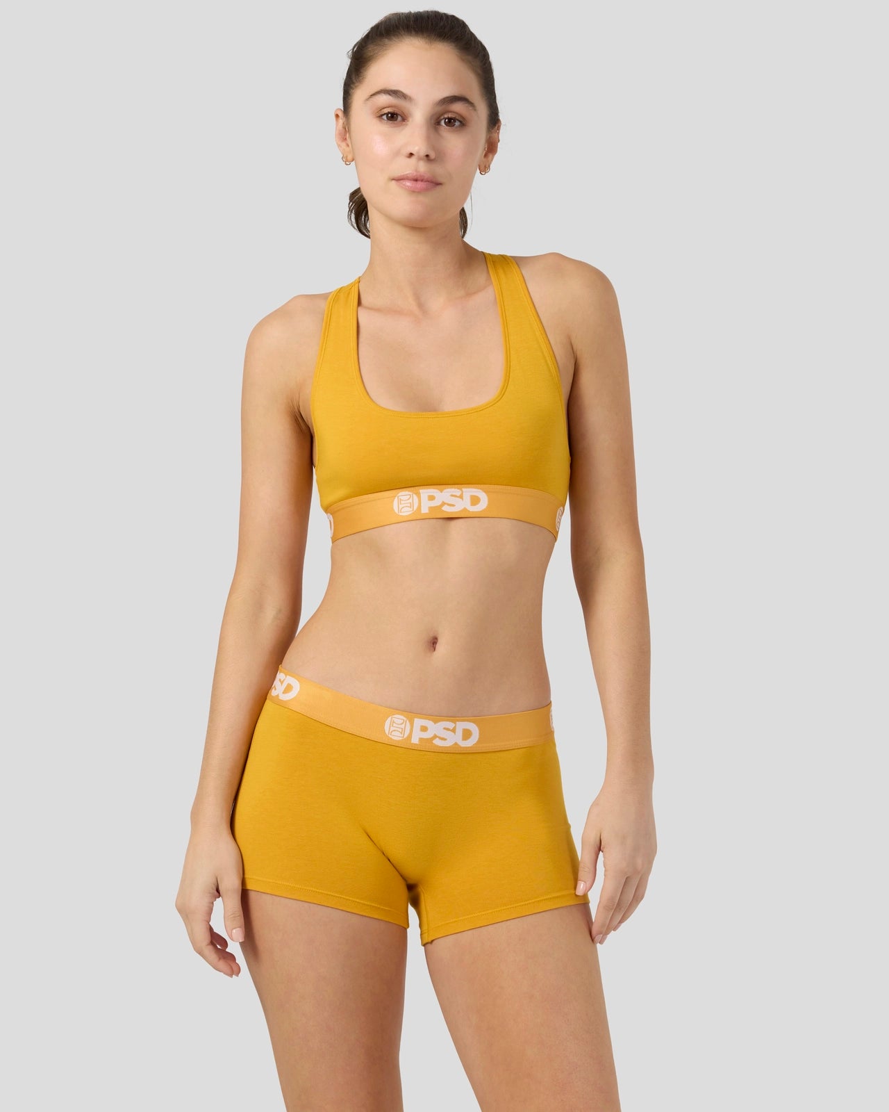 PSD Modal Solids - Mango - Sports Bra - Modal