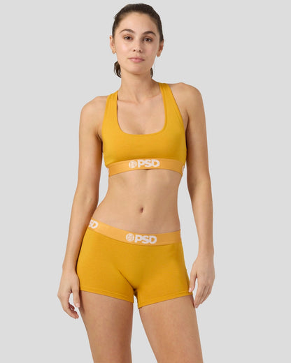PSD Modal Solids - Mango - Sports Bra - Modal