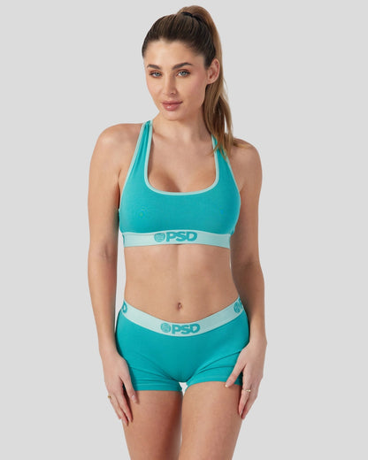 PSD Modal Solids - Jade - Sports Bra - Modal
