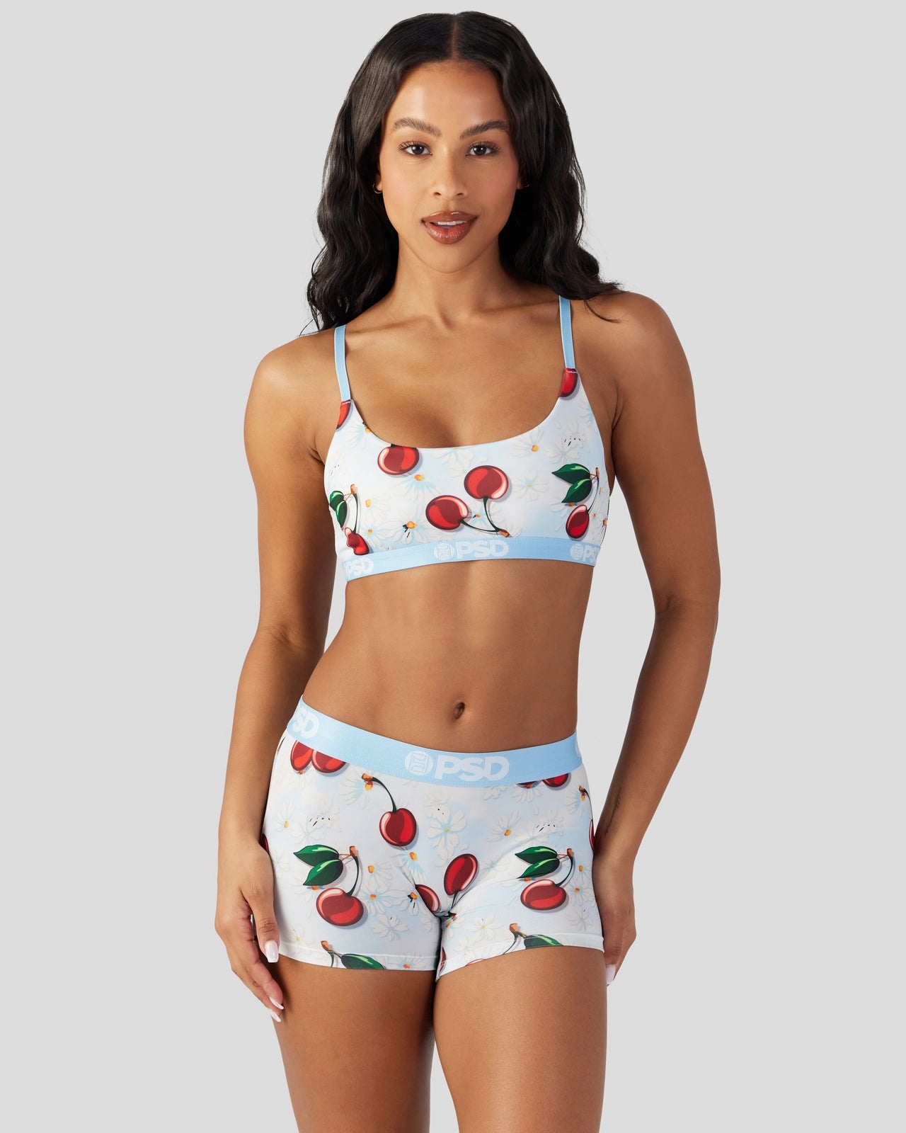PSD Summer Cherry - Scoop Bralette