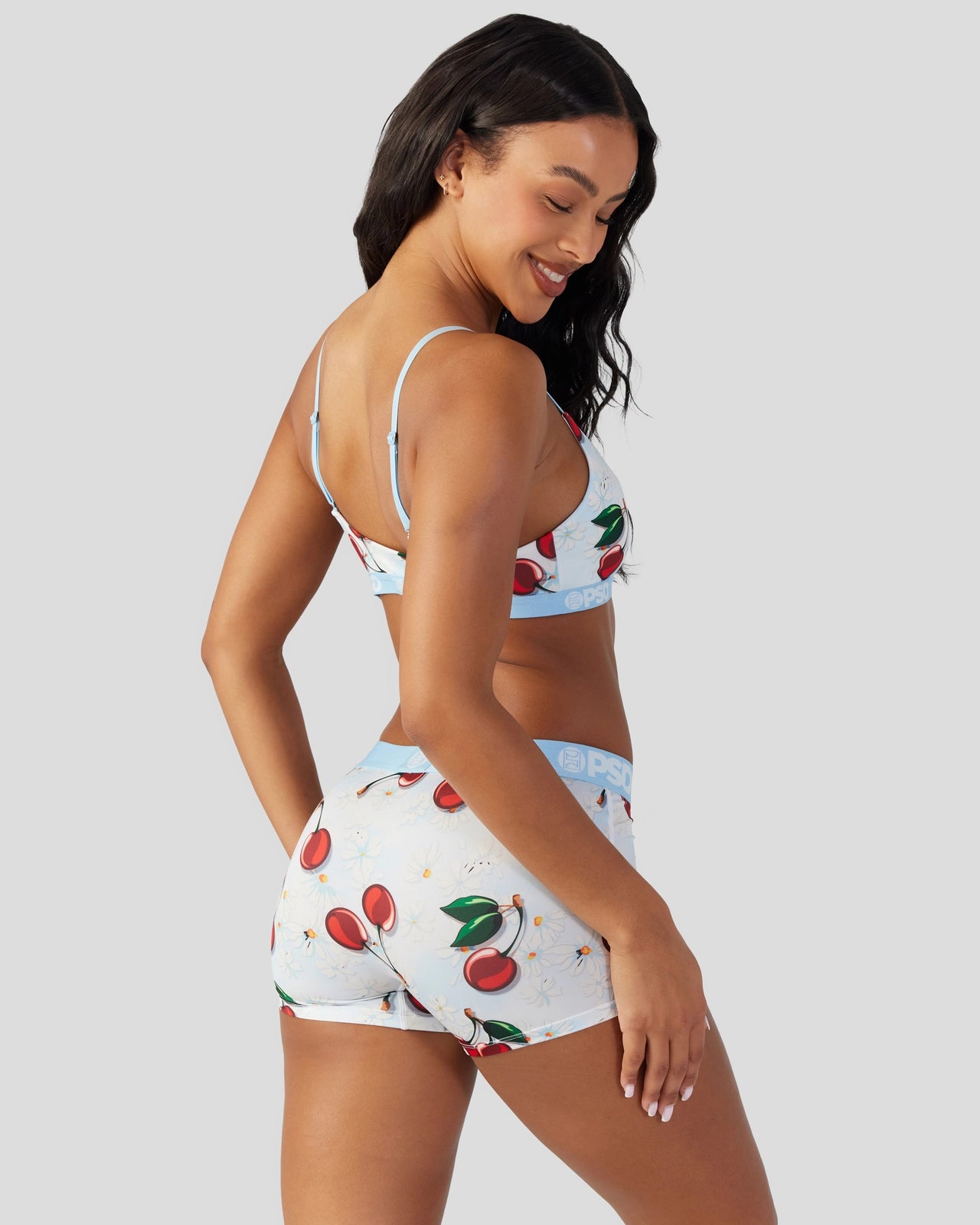 PSD Summer Cherry - Scoop Bralette