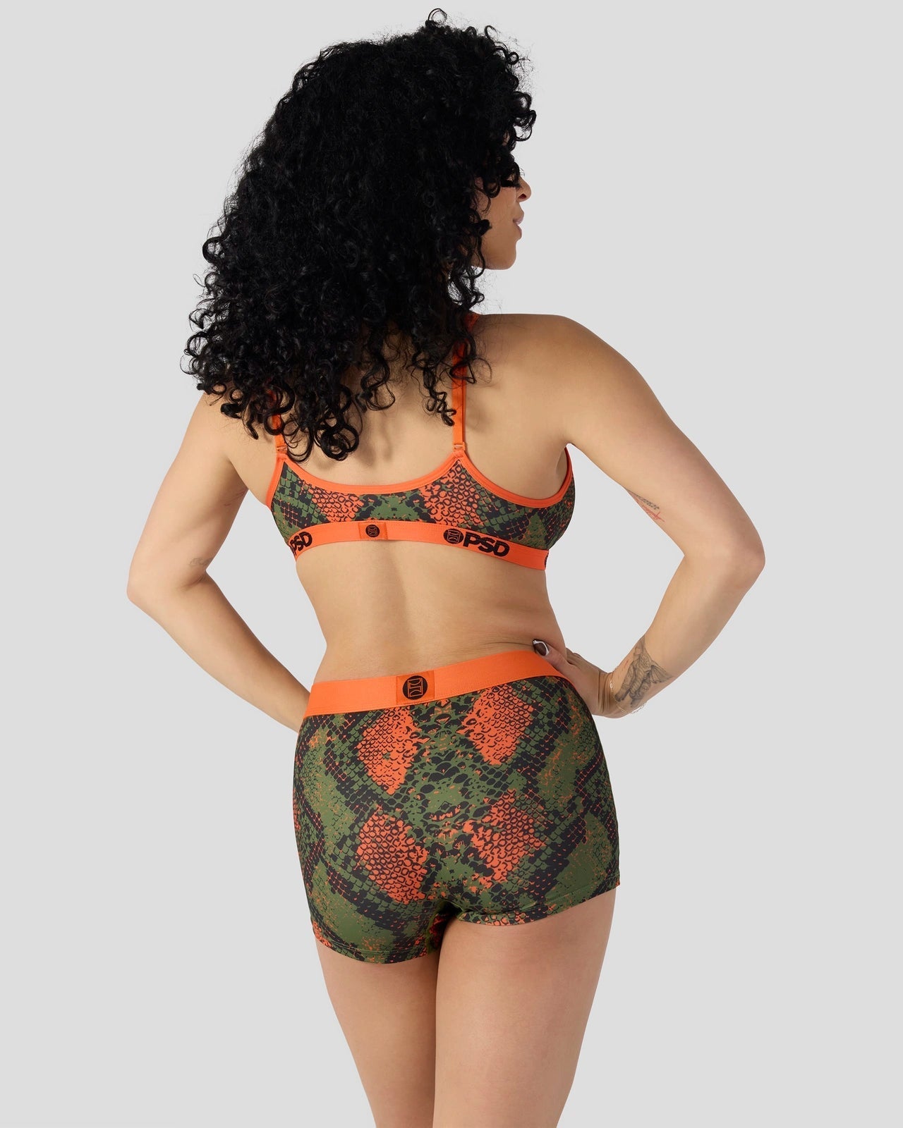 PSD Green Snake - V-Neck Bralette
