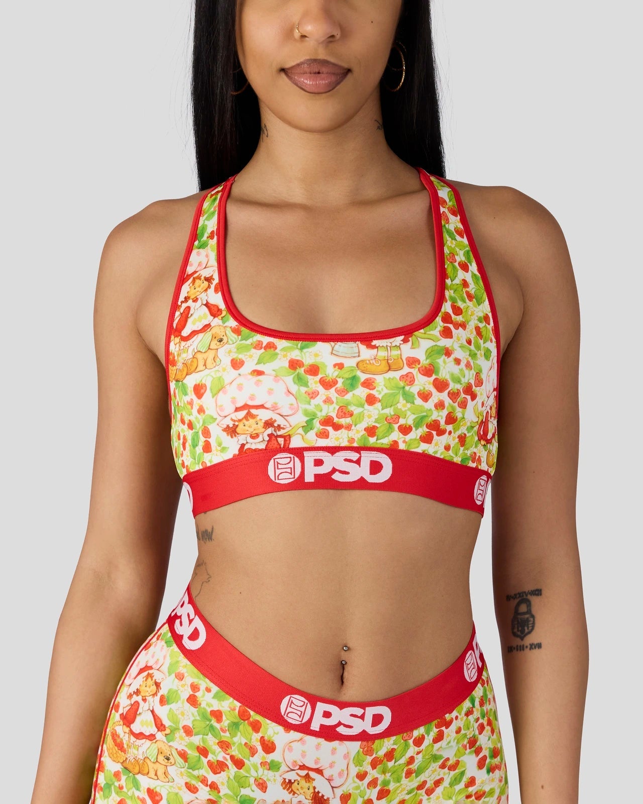 PSD Strawberry Shortcake - Berry Field - Sports Bra