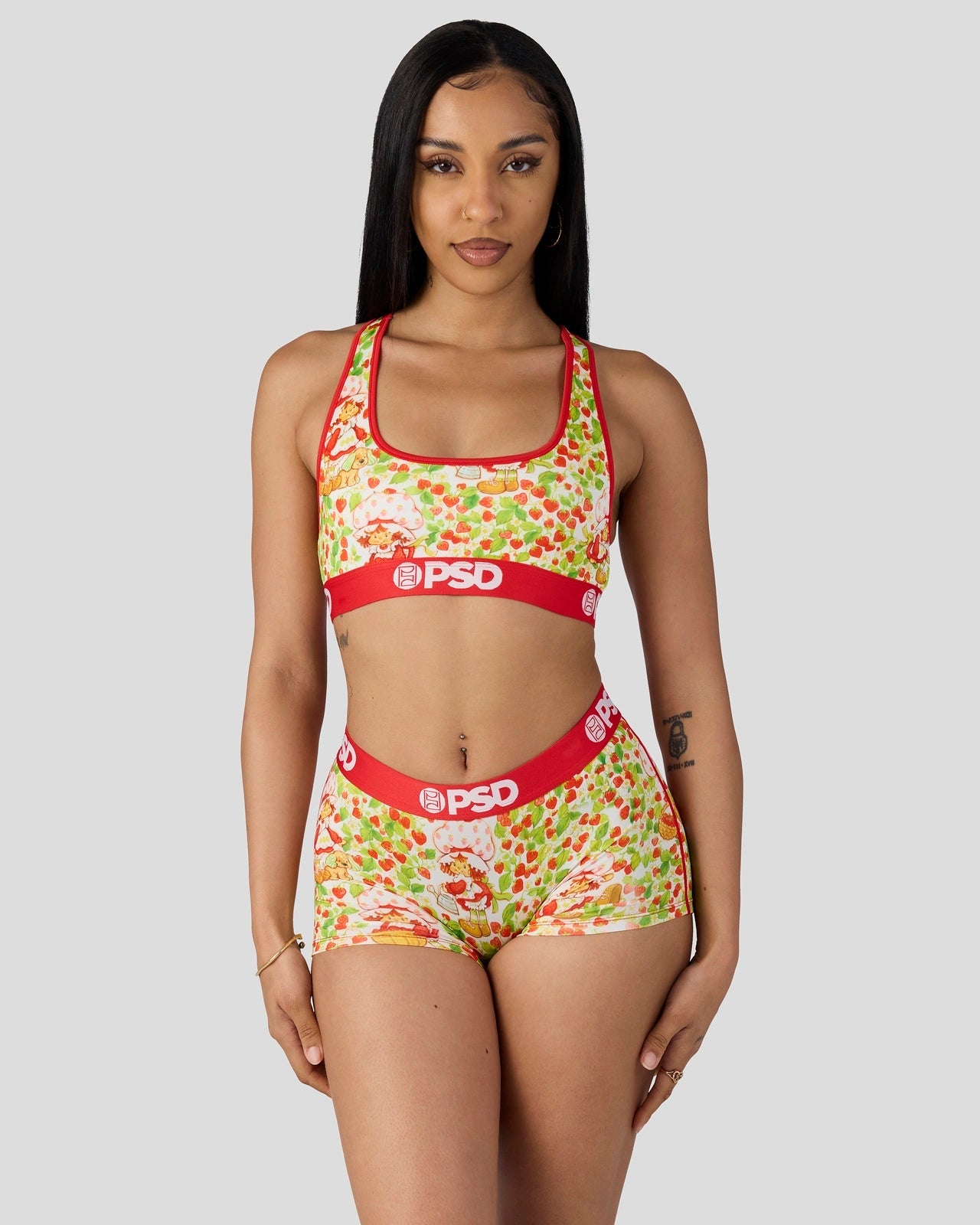 PSD Strawberry Shortcake - Berry Field - Sports Bra