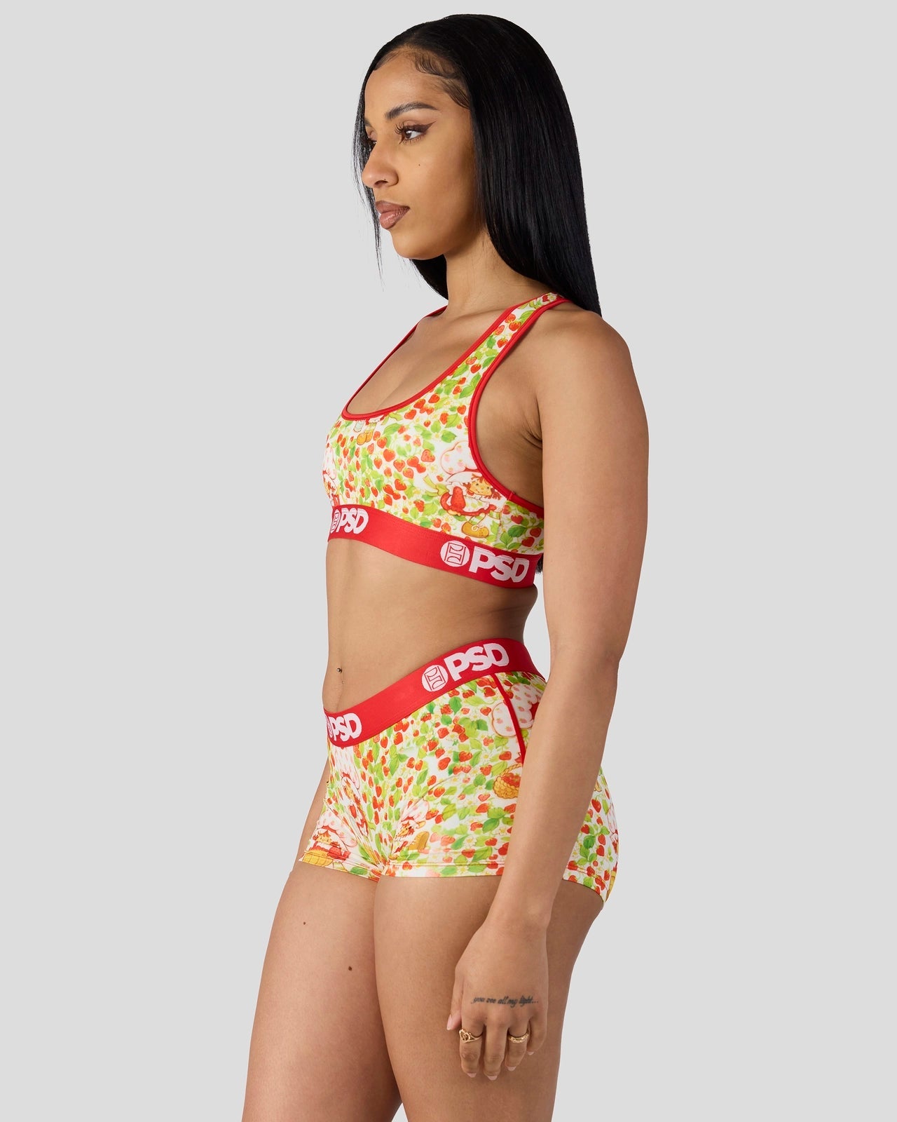 PSD Strawberry Shortcake - Berry Field - Sports Bra