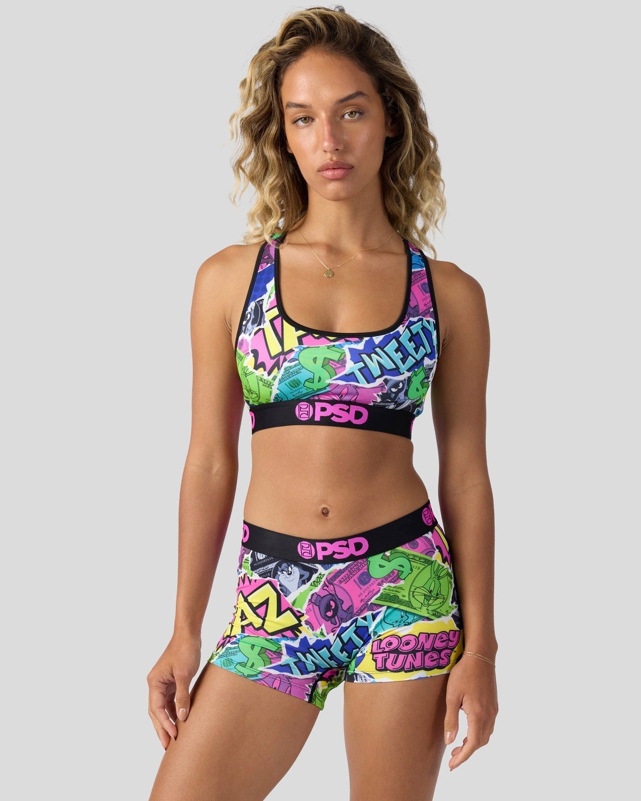 PSD Looney Tunes - Looney Money - Sports Bra