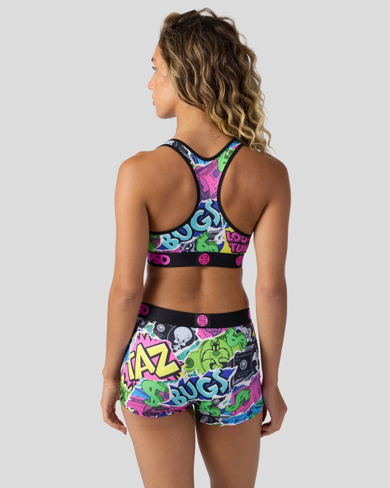 PSD Looney Tunes - Looney Money - Sports Bra