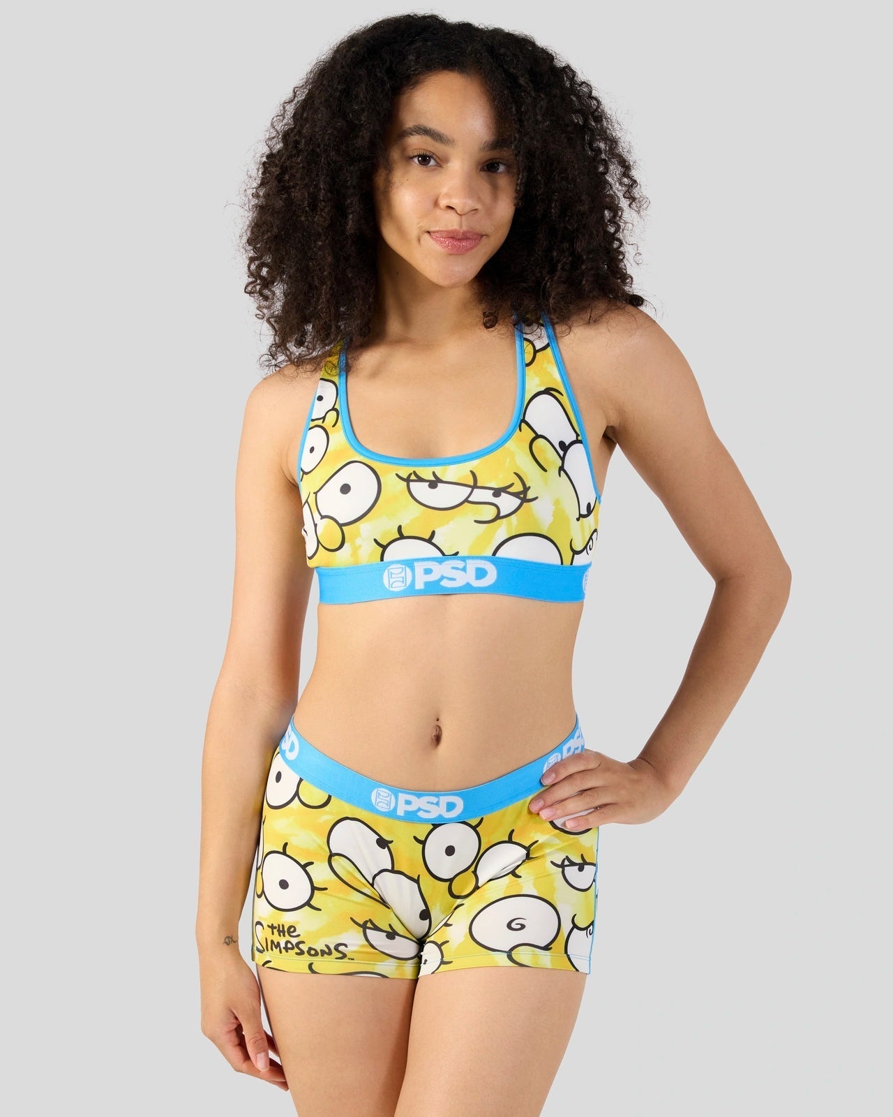 PSD Simpsons - Simpsons Eyes - Sports Bra