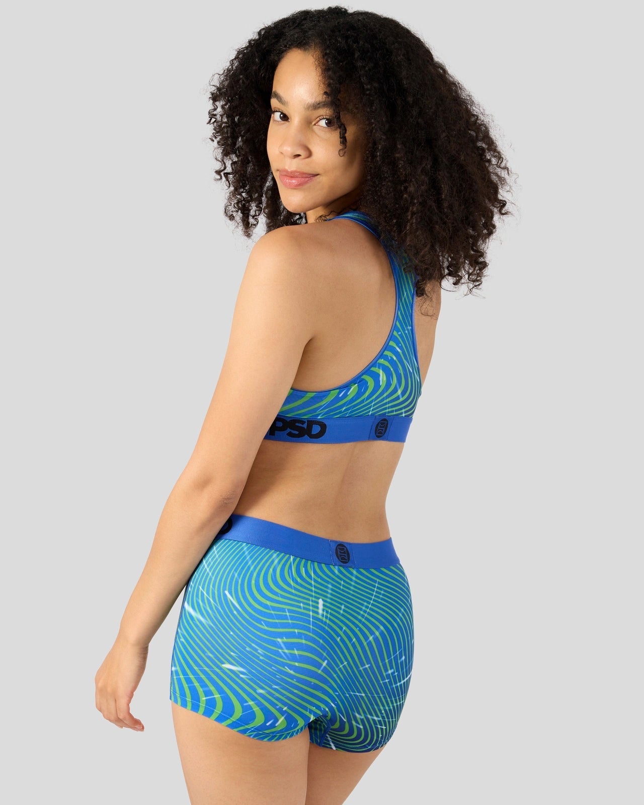 PSD Rick and Morty - Portal Haze - Sports Bra