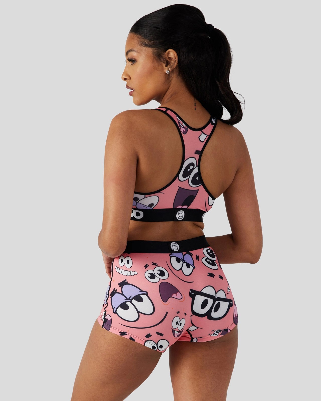 PSD SpongeBob SquarePants - Patrick Faces - Sports Bra