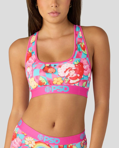 PSD Strawberry Shortcake x Care Bears - Trippin - Sports Bra